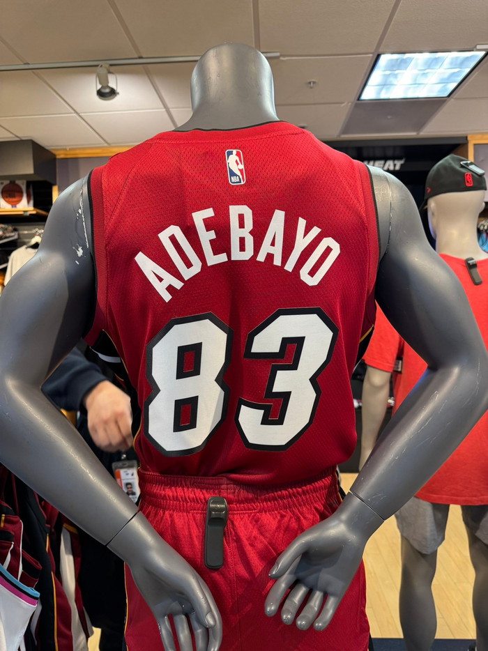 开云平台-热火推出特制版83号阿德巴约球衣|NBA|巴姆-阿德巴约|巴姆·阿德巴约|迈阿密热火队|nba_新浪体育_新浪新闻